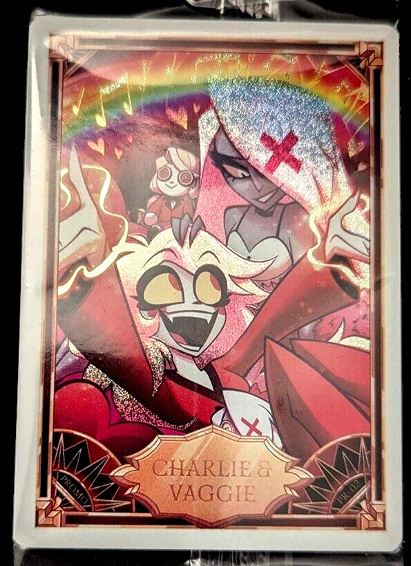 Hazbin Hotel Trading Cards: Official Promo Cards | Holo Foil Hazbin Hotel Trading Cards: Official Promo Cards | Holo Foil