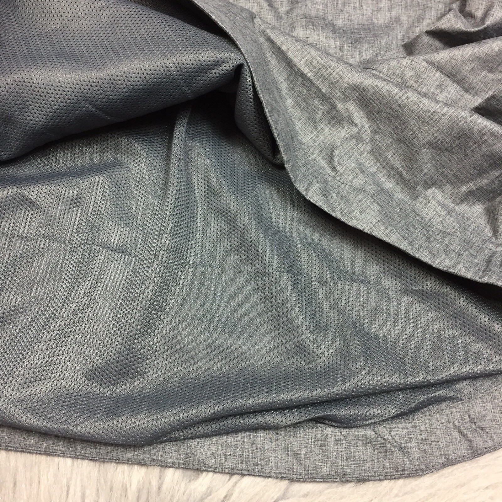 Fabletics Danielle Reflective 1/2 Zip Gray Pink P… - image 7