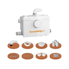 800W HIGH POWER Macerator Pump for Basement Upflush System, Waste Water Dispo...