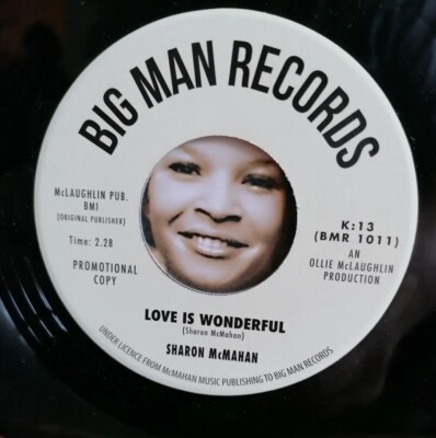 SHARON MC'MAHAN GOT TO FIND/LOVE IS WONDERFULL BMR 1011 DEMO + SIGNED CARD