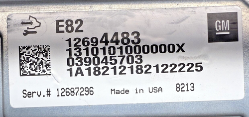 2015-25 GM 3.6L ECM Engine Computer Control Module ECU PCM 12694483 E82 12687296 - Picture 6 of 6