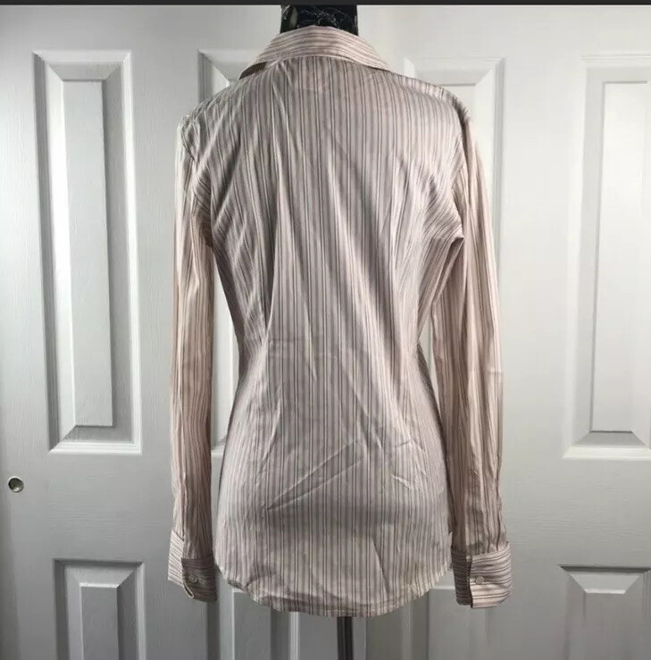 Theory  button down size Medium Stripes Color Sof… - image 7