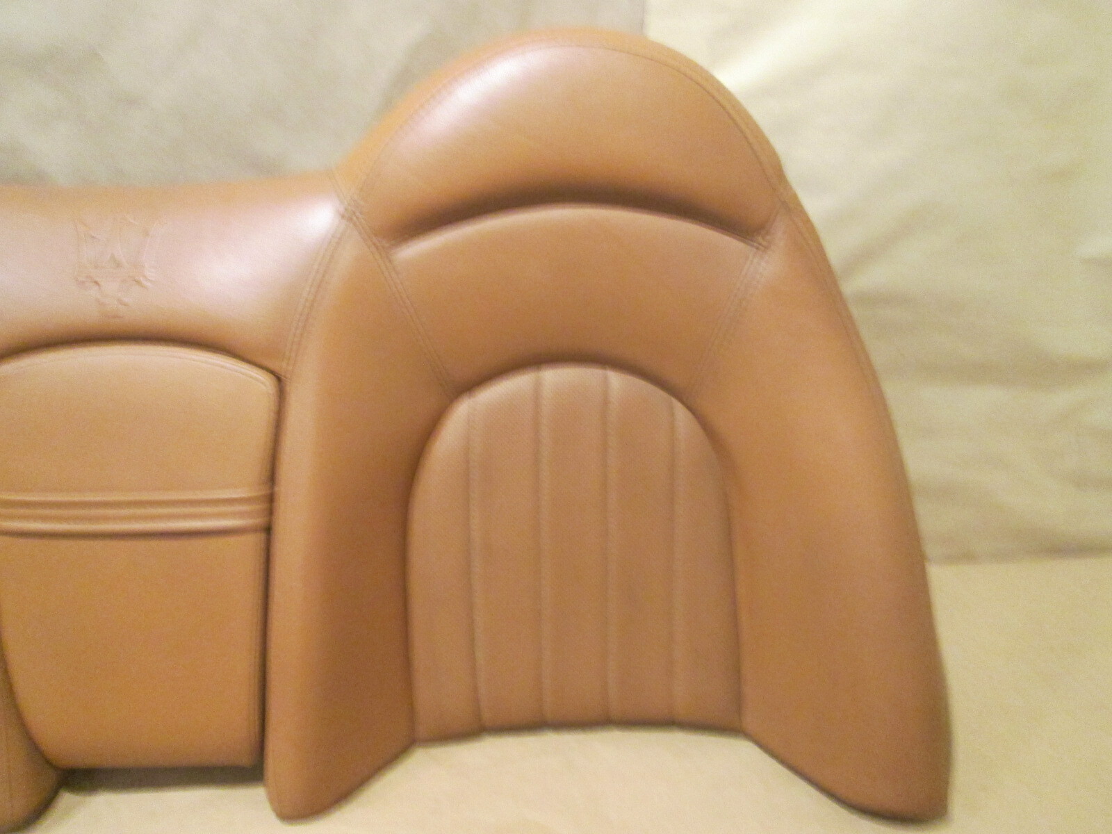 Maserati Coupe 4200 - Rear Seat Back Cushion - Beige  P/N 981203100