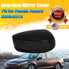 Right Door Side Rear View Mirror Cover Cap Passenger For Honda Accord 2008-2013
