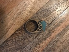 handmade wooden/resin ring