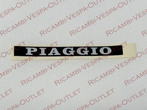 Targhetta Fiancata In Alluminio Per Piaggio SI - Ricambio Originale OE - Foto 3