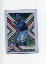 2018 Elite Extra Edition Status Red Die Cut Yunior Severino 15/99