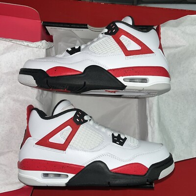 シューズ(女性用) Nike Air Jordan 4 Retro \"Red Cement\" Sz 10.5 - Brand New Air Jordan 4 Retro 'Red Cement' DH6927