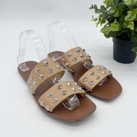 Nine west studded sandals sale