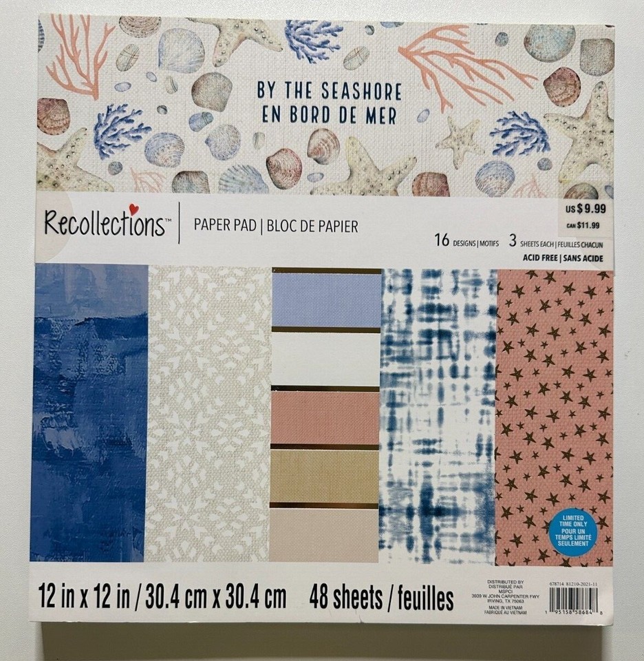 Recollections 12 x 12 Paper Pad-Multiple Variations Available-You ...