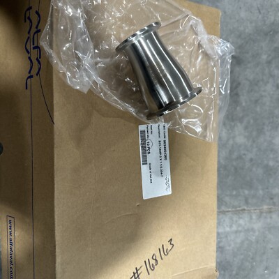ALFA LAVAL 9634054260 2 X 1-1/2 31-14MP 304 SS TRI CLAMP CONC REDUCER (OEM) *NEW