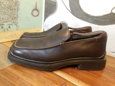 Banana Republic Brown Leather Loafers Men display picture 1