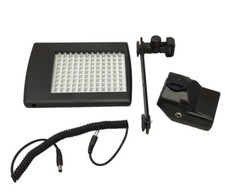 Falcon Eyes LED Lampe mit Blitz DV-120FV auf ...
