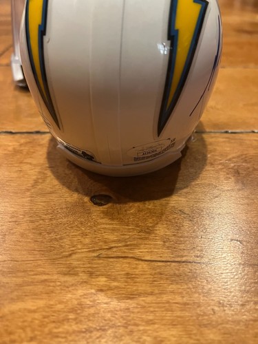 MELVIN GORDAN SIGNED SAN DIEGO CHARGERS MINI HELMET JSA HOLO CARD - Picture 7 of 12
