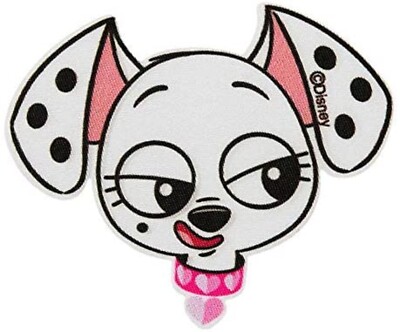 101 DALMATINER Girl DISNEY - Aufnäher Aufbügler Iron-On Patch Applikation #9617