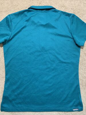 The North Face Flight Series 1/4 Zip Vapor Wick SS Polo Shirt TEAL
