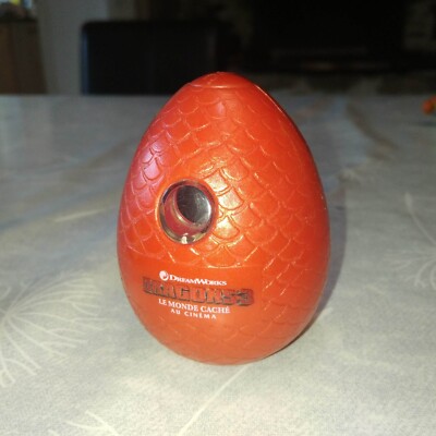 PREMIUM TOY - KFC 2019 - Dragons 3 The Hidden World - Red Egg