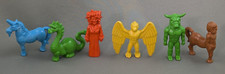 Diener Complete Set Of 6 Mythical Creatures Figures Rubber Monster Lot