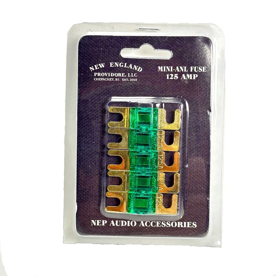 NEP AUDIO NEP Mini-ANL Fuse 5-Pack (125 Amp)