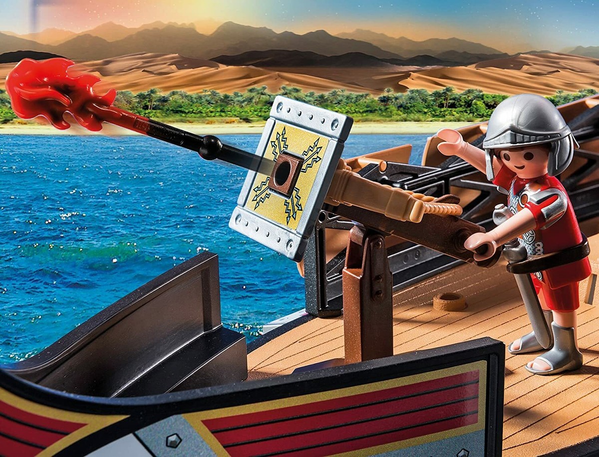 PLAYMOBIL 5390 History Roman Warriors' Ship - Free Shipping! New