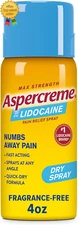 Lidocaine Dry Spray Soothes Aggravated Nerves Numbing Topical Pain Relief Spray