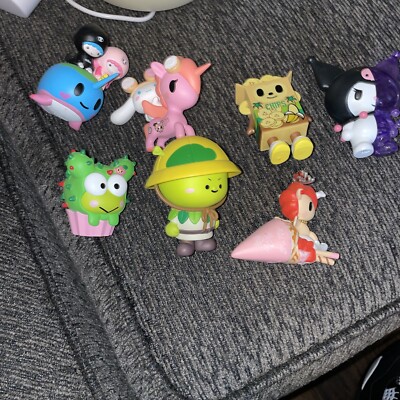 tokidoki unicorno x hello kitty and friends lot 6 + Shrek | eBay
