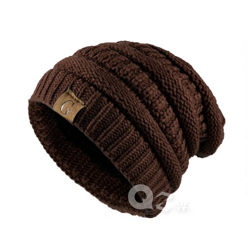 Women's Men Knit Slouchy Baggy Beanie Oversize Winter Hat Ski Fleece Slouchy Cap - Picture 11 of 29