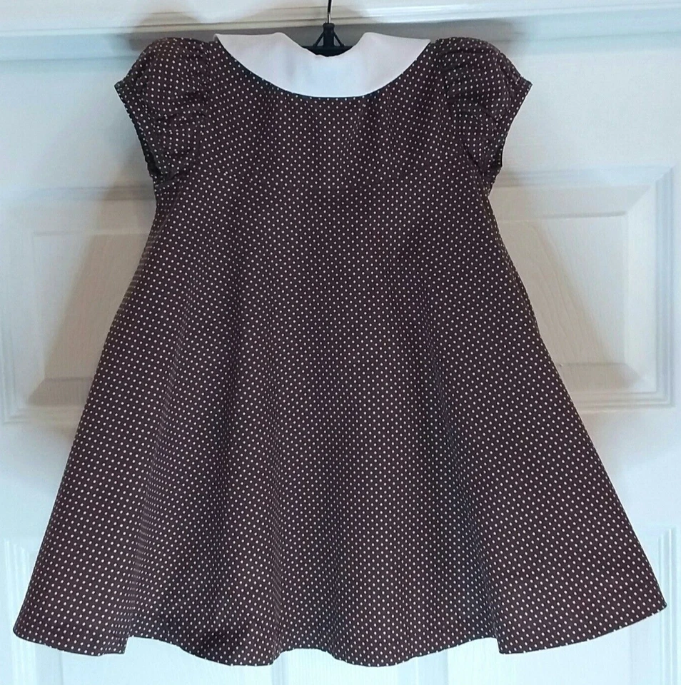 Conjunto de Vestido Swing Bonnie Jean Baby Girl's Thanksgiving Turkey Applique-Tamanho-24M - Imagem 2 de 4