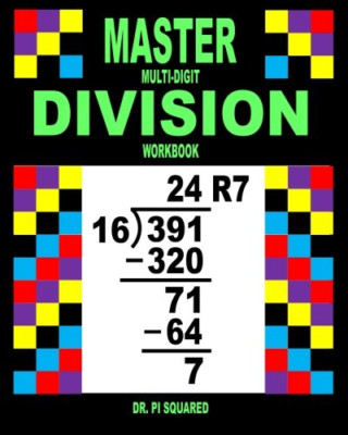 Master mehrstelliges Division Arbeitsbuch - Taschenbuch NEU quadratisch, Dr. Pi 01.05.2011