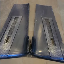 1967 1968 OE Ford Mustang Fastback Interior Sail Panels w Grille NEEDS REPAIRS