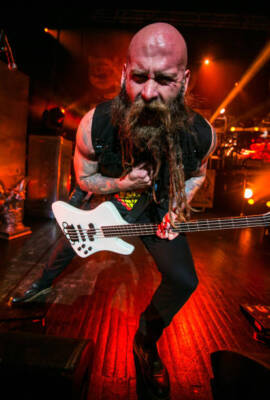 Chris Kael of Five Finger Death Punch at in support of The Wrong S- Old Photo 2