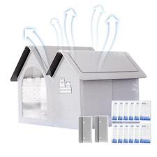 Pet Cooling Air-conditione House Foldable Cat Cooler Kennel Resting For Sleeping