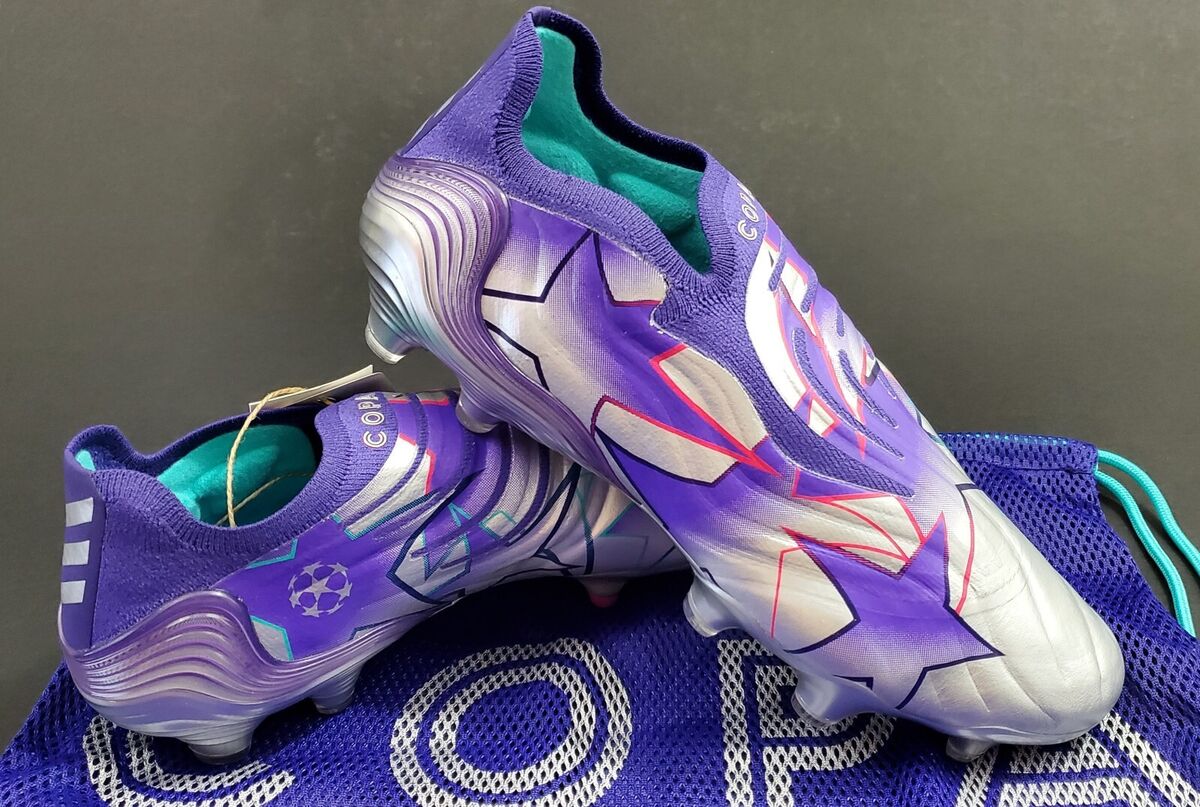 Adidas Copa Sense + FG Champions League Edition, Grey/Purple Adidas Copa Sense + FG Champions League Edition, Grey/Purple