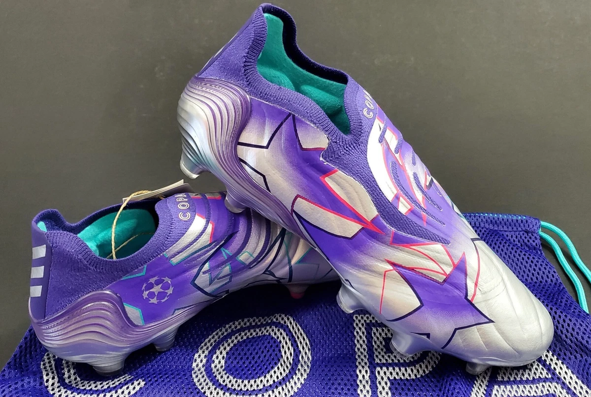 Adidas Copa Sense + FG Champions League Edition, Grey/Purple, Size 8 (GW4937)