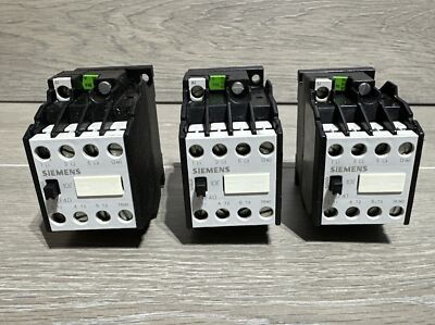 3TF4010-OA P6  -  Siemens  -  Motor Starter Contactor - 3 units