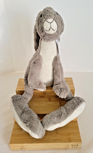 Happy Horse Gray Bunny Rabbit Plush Twine Aqua Ears Stuffed Animal ...