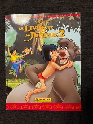 LEERES LEERES AUFKLEBERALBUM PANINI DAS DSCHUNGELBUCH 2 2003 SEHR GUTER ZUSTAND