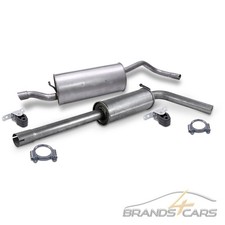 ATEC SCHALLDÄMPFER SET FÜR VW POLO 5 6R 1.4 1.6 +BiFuel 82 / 85 / 86 PS BJ 09-14