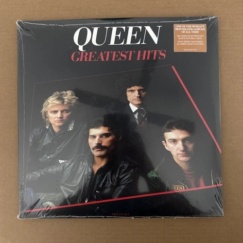Queen - Greatest Hits Black Vinyl Record 2LP 180g Half-Speed Mastered Sealed New
