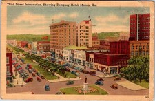 Postcard HOTEL SCENE Mocon Georgia GA m/01 AL8168