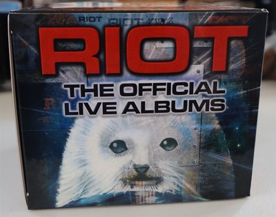 Riot The Official Live Albums Vol 1-9 18 CD box set new | eBay