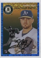 2023 Chrome Platinum Anniversary Blue Mini-Diamond Refractor Norge Ruiz 1rl3