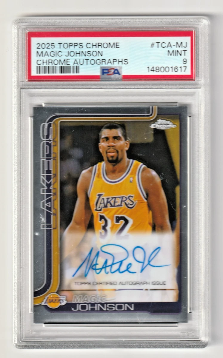 スポーツ選手 Panini Magic Johnson auto /35 Amazon.com: Magic Johnson 2021-22 Panini Prizm Draft Orange Ice
