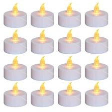 Nancia 100PACK Flameless LED Tea Lights Candles Realistic and Bright Flickeri...