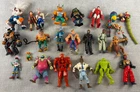 Vintage 80s 90s Action Figure Lot – TMNT He-Man Style Monsters Robots – AS IS