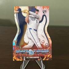 2026 Bowman Chrome Power Chords RARE DIE-CUT INSERT PC-17 Jac Caglianone, RC