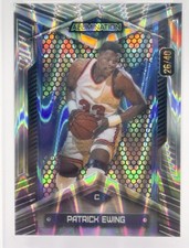 2024 Wild Card Alumination Patrick Ewing  SP /40 Silver Refractor Knicks HOF 