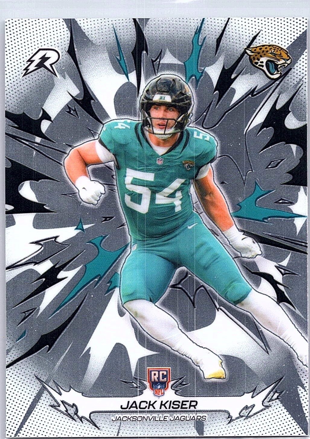 2026 Topps Resurgence Refractor Jack Kiser RC Jacksonville Jaguars #143