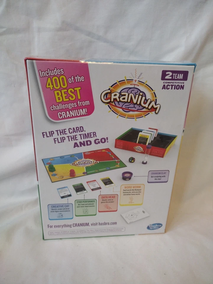 Cranium board game Hasbro 16+ 4 Players & Over NEW & SEALED - Image 2 of 4