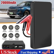 20000mah Portable Car Jump Starter Booster Jumper Box Power Bank Battery Charger